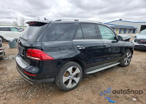 2017 Mercedes-Benz Gle 350 4Matic z USA, uszkodzony, nr VIN 4JGDA5HB6HA830176